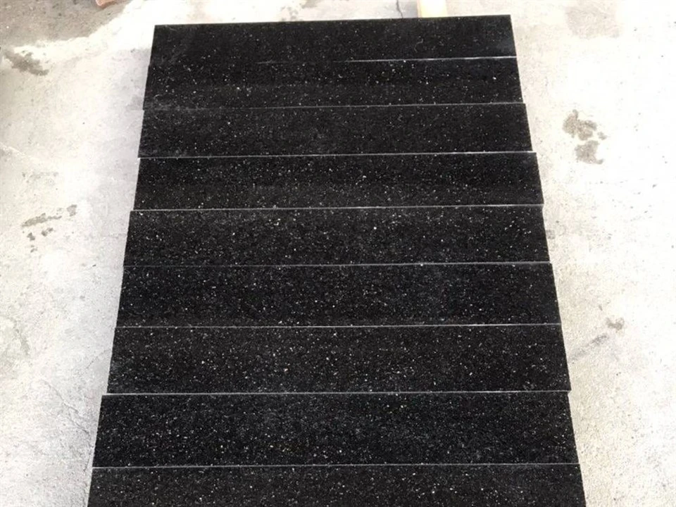 Black Galaxy Granite Skirting Factory